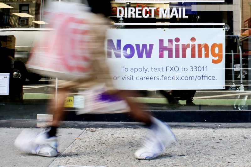 U.S. added 818,000 fewer jobs than thought, adding to concerns about a slowing economy