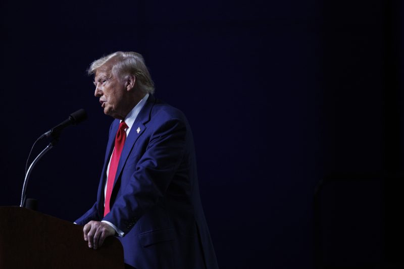 Trump, without evidence, in part faults Biden, Harris for assassination attempt