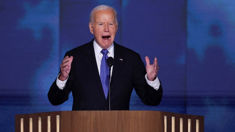 Biden says DNC anti-Israel agitators ‘have a point,’ rips Trump as ‘not worthy’ of Oval Office