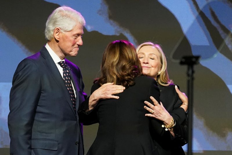 Hillary Clinton returns to DNC convention as reminder of ‘unfinished business’