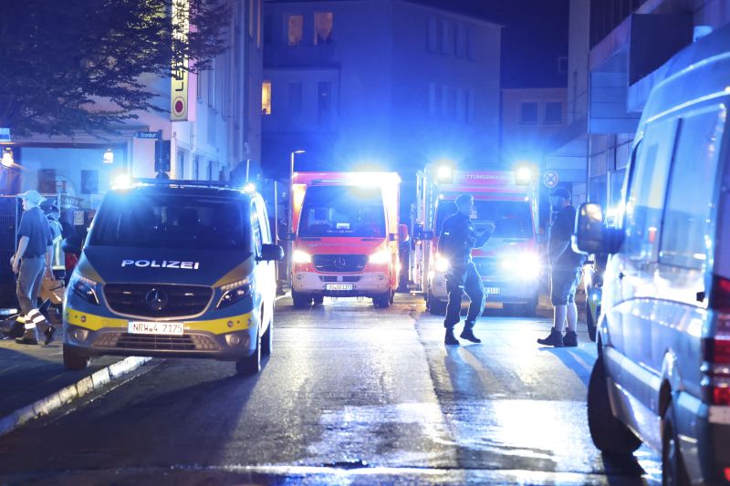 Manhunt in Germany after deadly stabbing attack at festival