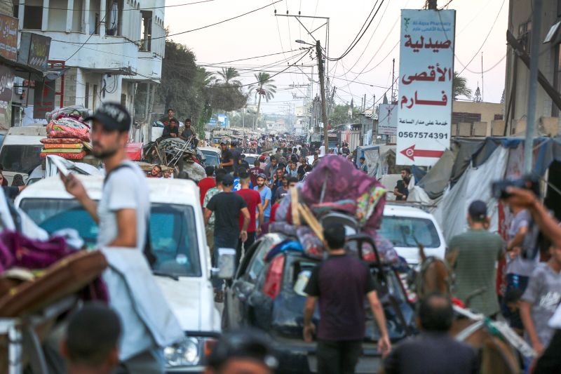 UN halts Gaza aid deliveries after Israeli military orders new evacuation amid polio vaccine push