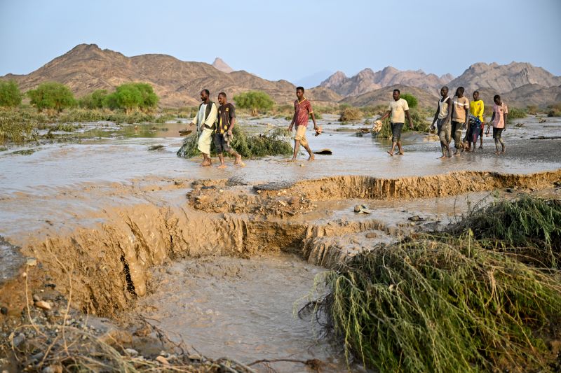 At least 30 dead after dam collapses in Sudan, UN agency says