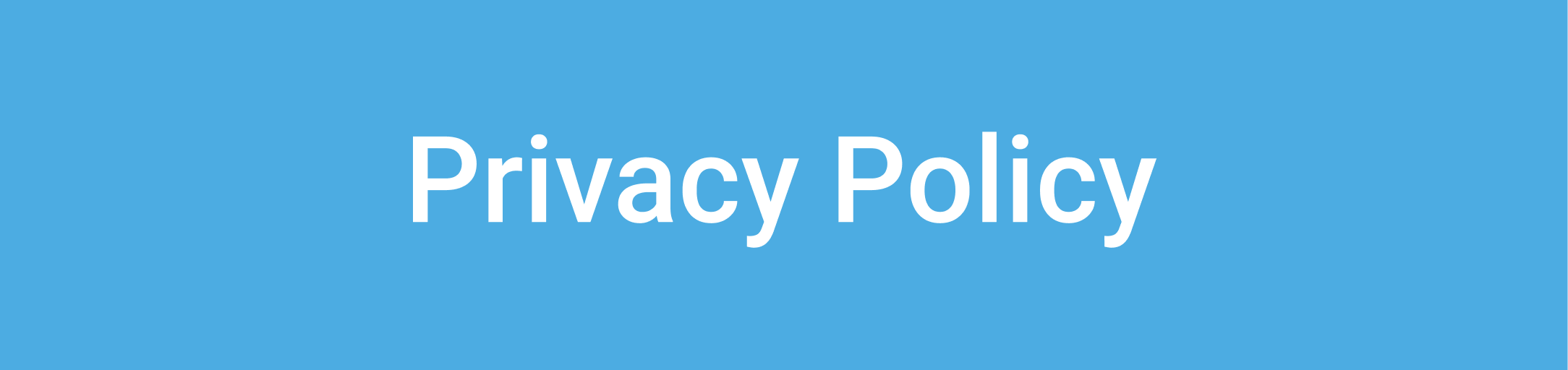 Privacy Policy