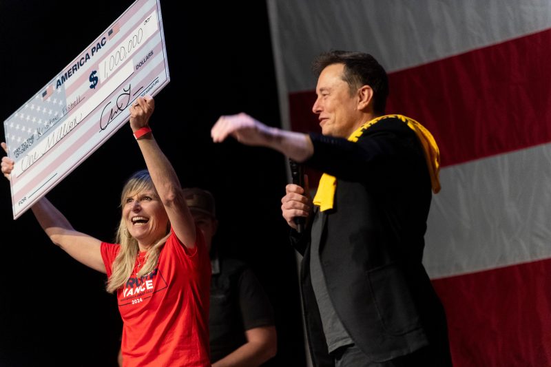 Elon Musk’s legally problematic $1 million voter giveaway