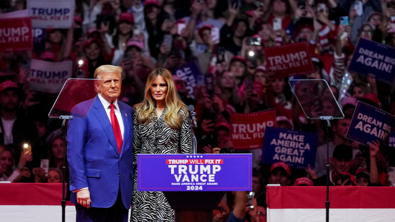 DEROY MURDOCK: I was at the Trump Madison Square Garden rally. MSNBC’s take is absolutely nuts