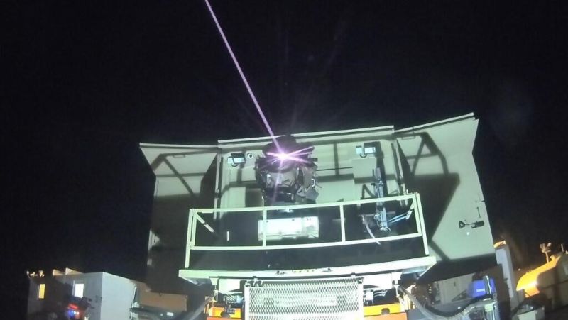 Israel plans to use lasers to shoot down incoming missiles