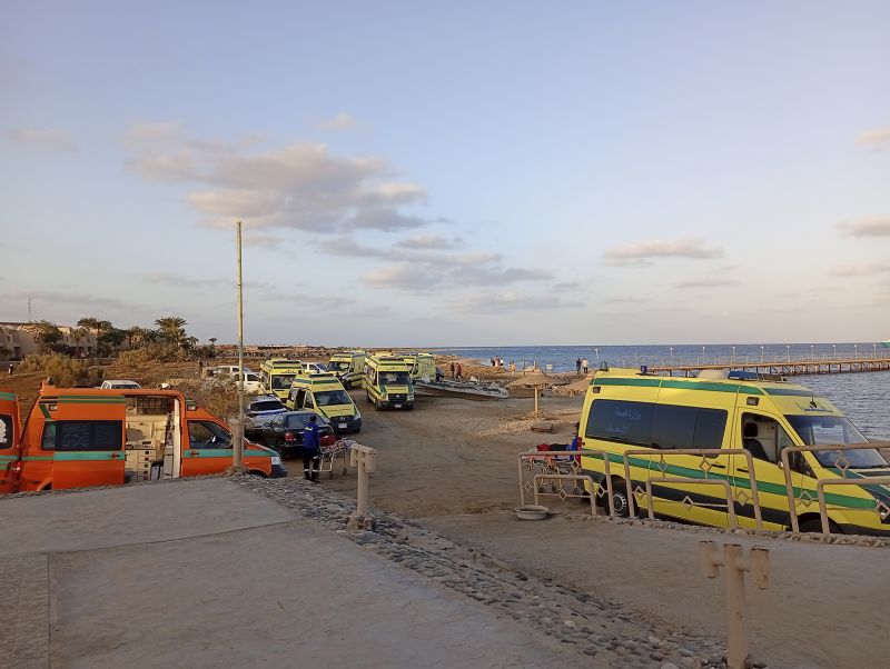 Three bodies recovered from capsized tourist boat off Egypt’s Red Sea coast