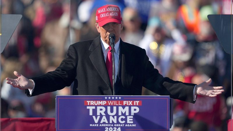 Trump campaign clarifies after candidate jokes about shooting ‘through the fake news’ in Pennsylvania