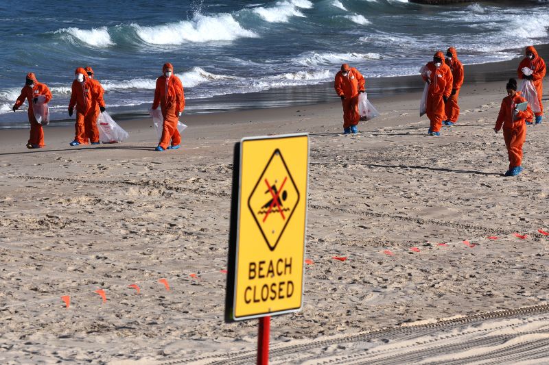 Mysterious black balls that washed up on Sydney beach were foul-smelling mini ‘fatbergs’