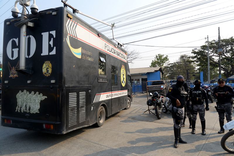 At least 15 dead as inmates clash at notorious Ecuadorian prison