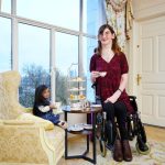 World’s tallest and shortest women meet for afternoon tea