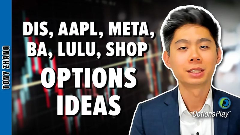 MUST SEE Options Trade Ideas! DIS, AAPL, META, BA, LULU