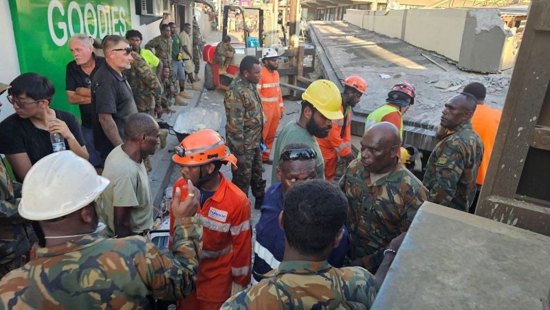 Vanuatu searches for earthquake survivors with no water as death toll expected to rise