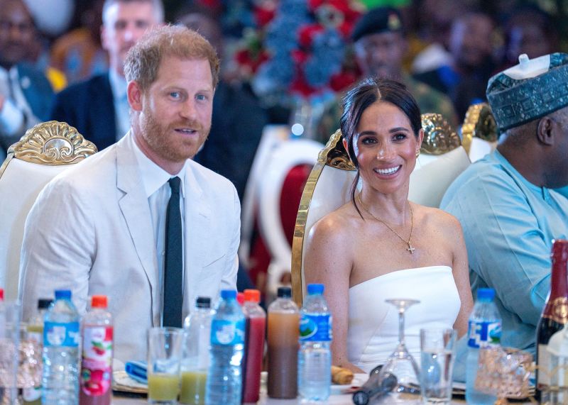 Prince Harry and Meghan share rare photo of their children on Christmas card