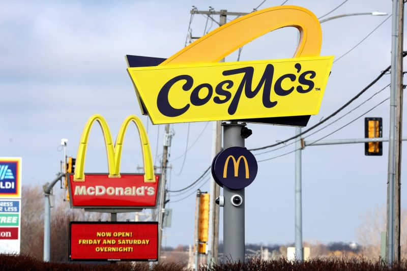 McDonald’s to close three CosMc’s locations — and open two more