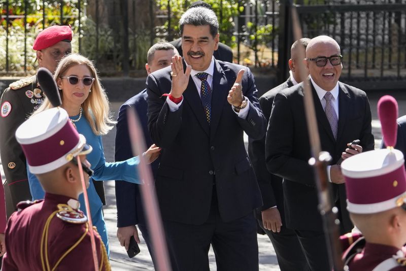 Venezuela’s Nicolas Maduro sworn in for third presidential term