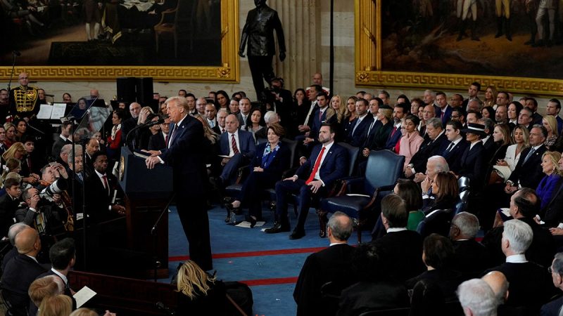 Trump ‘articulated a playbook,’ experts say of his policy-oriented inaugural address