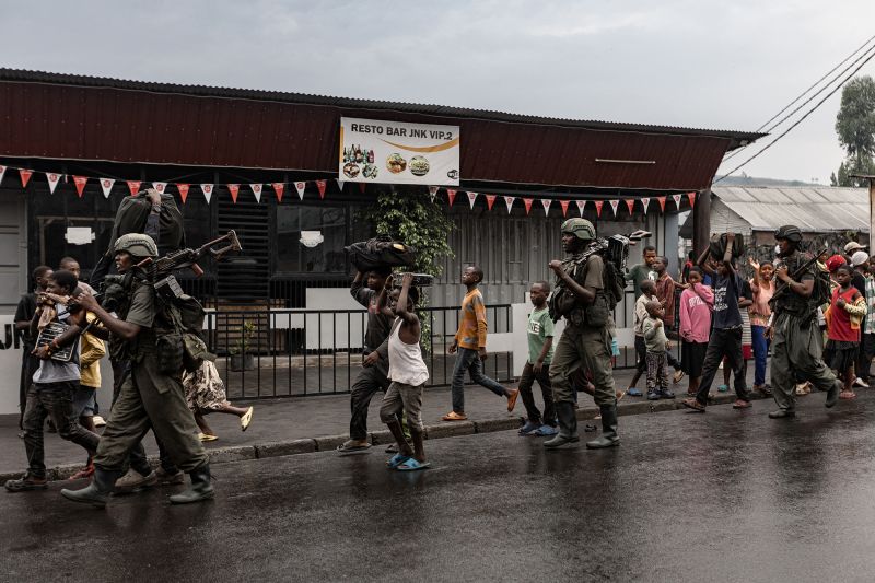 Violence erupts in mineral-rich DR Congo as rebels move into key city. Here’s what we know