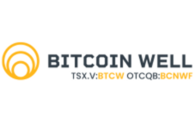 Bitcoin Well Announces Bitcoin Purchase with Customer Registration and Bitcoin Portal Volume Update