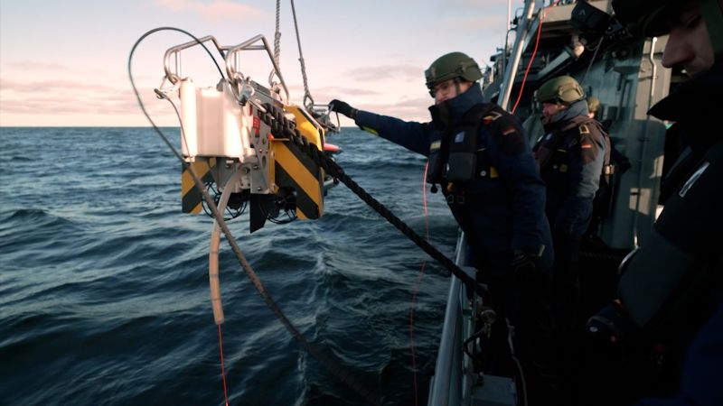 Ships, sea drones and AI: How NATO is hardening its defense of critical Baltic undersea cables