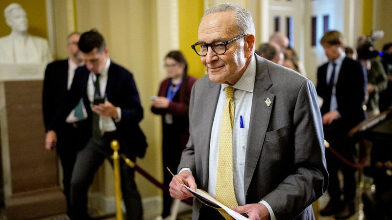 Schumer blocks 12th GOP bid to reopen government as Trump says Democrats ‘lost the negotiation’